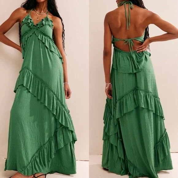 NWOT Santa Luz maxi dress by FP Beach from Free People in size Large - Picture 9 of 9